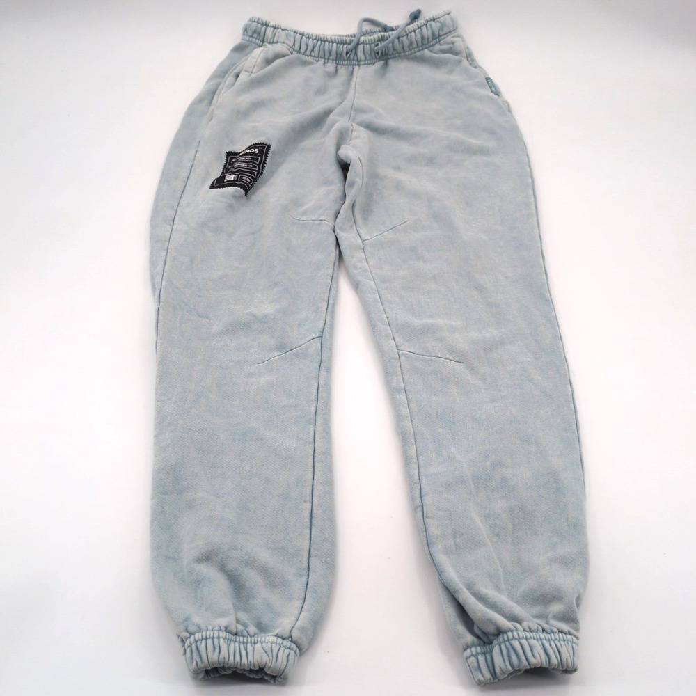 Legends Pants Mens XS Light Blue Joggers Sweatpants Athletic Drawstring Cozy